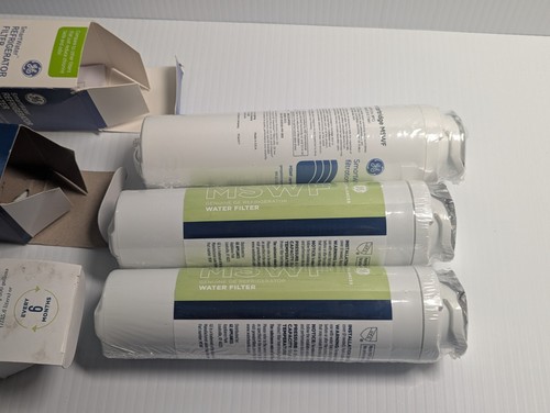 Set Of 3 New and Sealed GE MSWF REFRIGERATOR WATER FILTERS - Picture 2 of 6