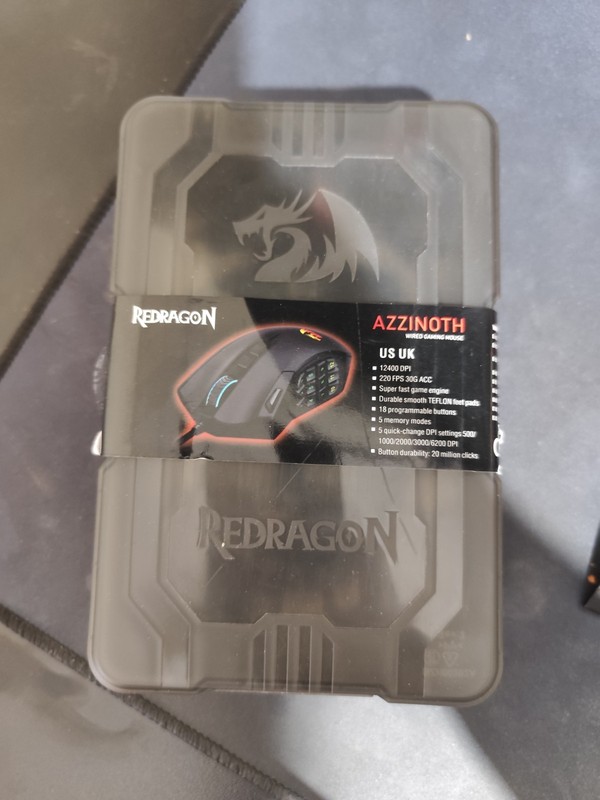 Redragon M921 MMO Gaming Mouse, 12400 DPI High Precision Wired RGB Mice