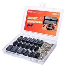 Micro-Fit 3.0 Connector Kit, 118Pcs Molex MX 3.0 Dual Row Housing Plugs