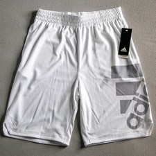 NWT Brand New Adidas "Aeroready" Youth Large 14/16 White Shorts