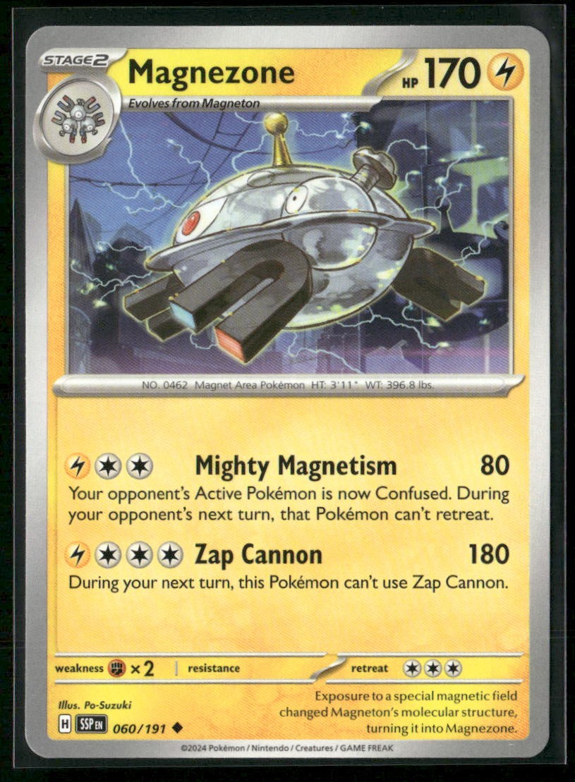 Magnezone SV08: Surging Sparks 060/191 Regular NM