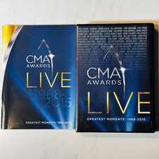 CMA Awards Live Greatest Moments: 1968-2015 DVD 9 Disc Set with Booklet