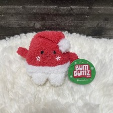 Russ Bum Bumz Sal the Santa Hat Holiday Christmas Mini Plush Toy 5 NWT