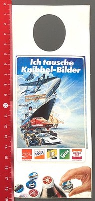 Knibbel Bilder Fanta Cola Sprite 1982       Aufkleber/Sticker   (201216162)