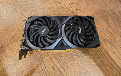 MSI NVIDIA GeForce RTX 3060 Ventus 2X 12GB GDDR6 OC Gaming Graphics Card