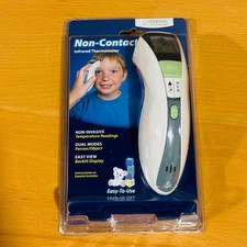 Veridian Thermometer White Infrared Non-Contact Digital 09-349 New NIB