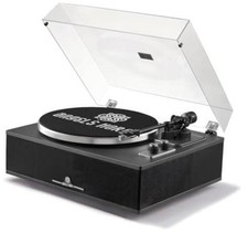 Bluetooth Vinyl Record Player with Built-In Speakers, AT-3600L - All in Black
