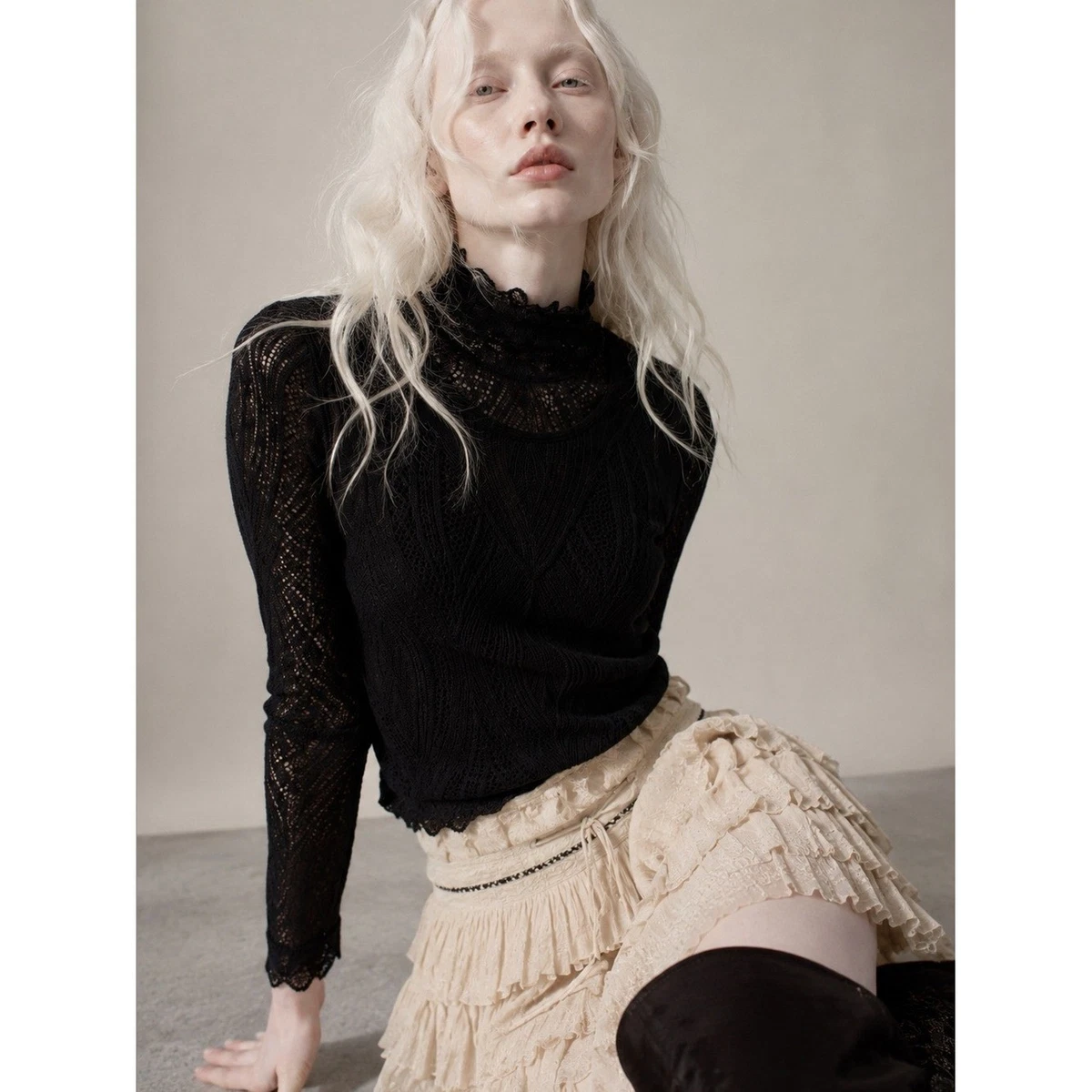 Lace Black Victorian Vintage Tops for Women for sale | eBay