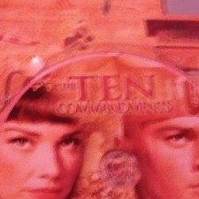 The Ten Commandments 1923 LaserDisc Box Set Silent Drama DeMille Swanson