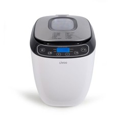 LIVOO DOP218 Machine à pain automatique 700g ou 900g - 550W 12 programmes LCD