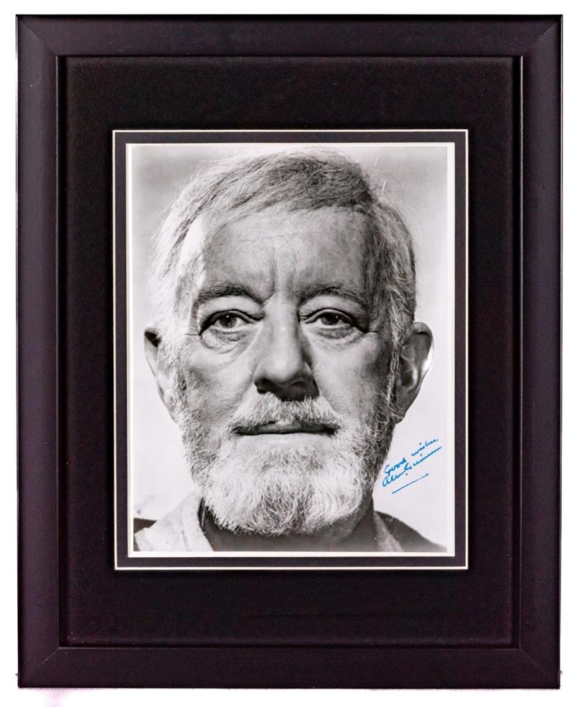 Vintage STAR WARS: Alec Guinness Signed 8 x10 Photo as Obi-Wan Kenobi PSA/DNA