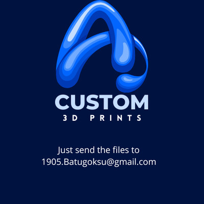 CUSTOM 3d prints