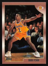 1998-99 Topps #124 Derek Fisher