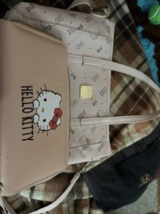 Hello Kitty Purse And Wallet. Used