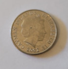 3 Canadian Coins 2001 (5 Pence) 2002 (25 Cents) 1952-20002 (10 Cents) Circulated — photo 9