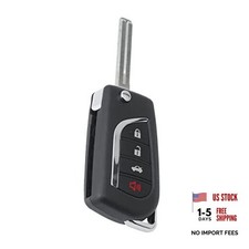 HYQ12BFB Car Key Fob Flip Keyless Control Entry Remote 89070-06790 4 Button