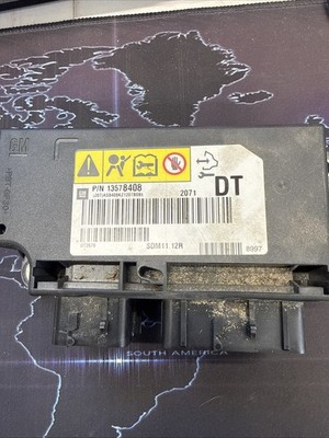2011-2014 GM RESTRAINT CONTROL SENSING MODULE BCM OEM * NO CRASH * 13578408