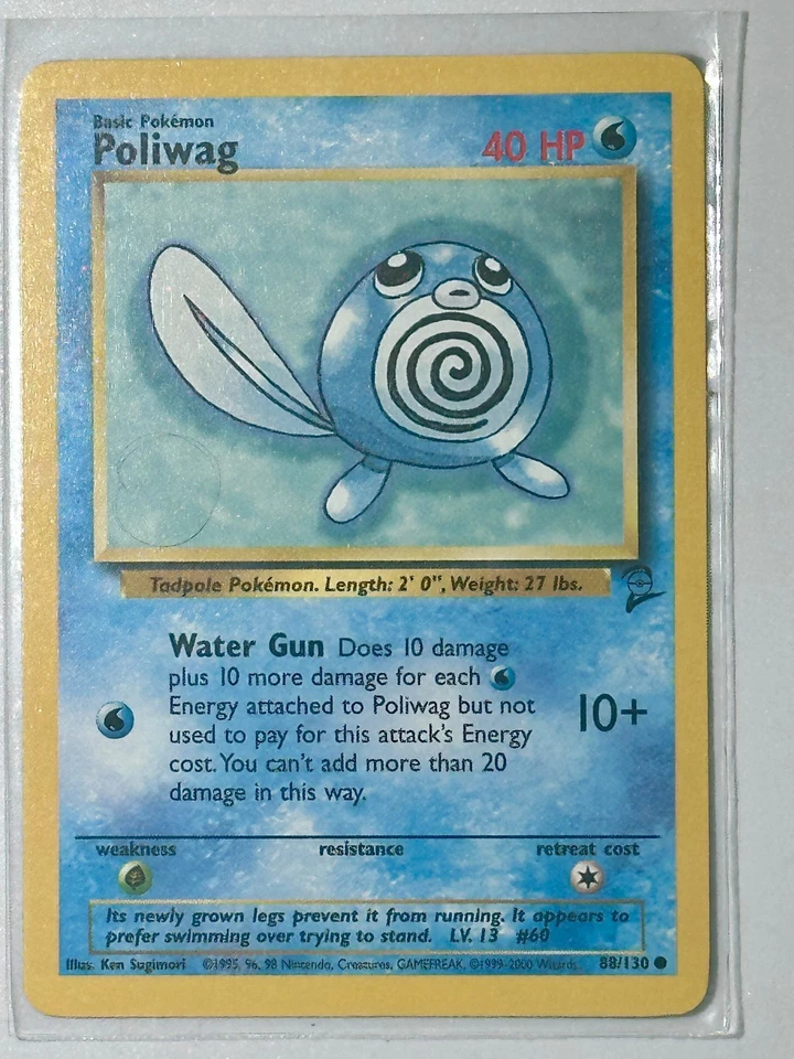 Pokemon Base Set 2 iconic Fire light Magnemite Voltorb Vulpix Farfetch’d Poliwag - Image 3 of 4
