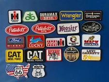 21 Pcs of different USA Vehicle Trucks Embroidered Patches, Iron-on (Auction