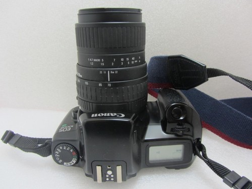Canon EOS 1000f N 35mm Film Camera, Sigma UC-ll 70-210mm 4-5.6 Lens. (Working) - Picture 2 of 9