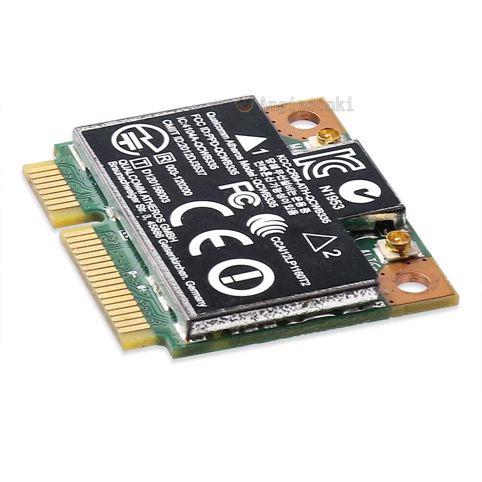 HP 655 CQ58 ENVY 4 6 M4 M6 DV7 Wireless LAN Card 690019-001 QCWB335 wifi+BT4.0 - Image 3 of 4