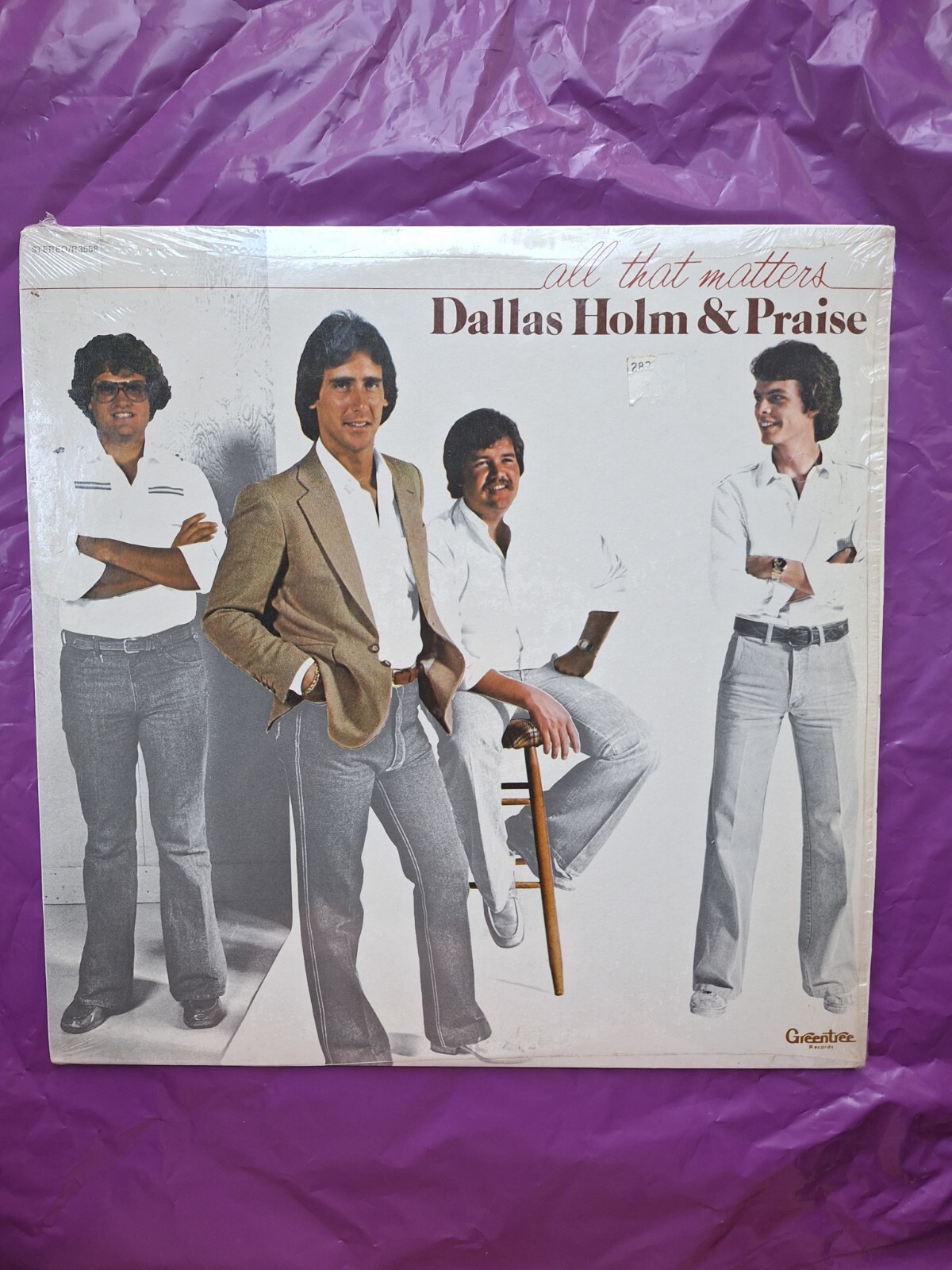 Dallas Holm & Praise All That Matters Vinyl LP Greentree 1979 Open Shrink