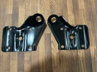 1967 - 1970 Ford MUSTANG Rear Leaf Spring Shock Mounting Plates Pair Left+ Right