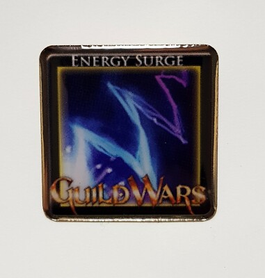 Guild Wars 1 Skill Pins Collectible Limited Stock - Energy Surge - One of Six