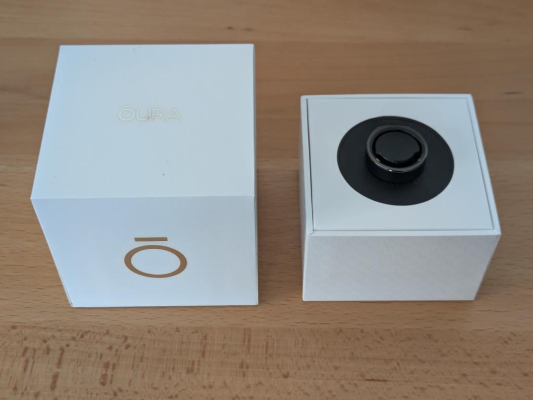 Oura Ring Gen2 Heritage Black US9 Charger only Ring is broken  