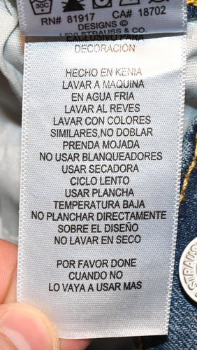 NWT Levi's 502 Denim Jeans Boy's 14 Reg 27x27 Stretch Regular Taper 915502 - Picture 23 of 24