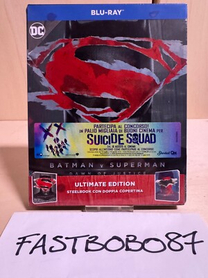 Batman V Superman Dawn Of Justice | Blu-ray Steelbook Ultimate Edition | Neu