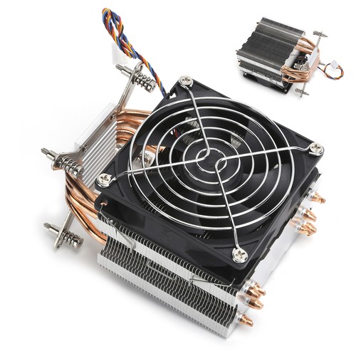 CPU Cooler Heat Sink Cooling Fan For LGA2011 1366 1150 1151 1155 1156 Comput HBA - Picture 4 of 21