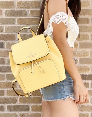kate spade yellow backpack