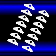 Chrome Valve Cover Spreaders x 14 Fits BB Ford 429 460 Engines