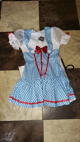 Diva Dorothy Costume by Leg Avenue - Dress - NEW - Size SMALL - WIZARD OF OZ 4-8 - Picture 3 of 5