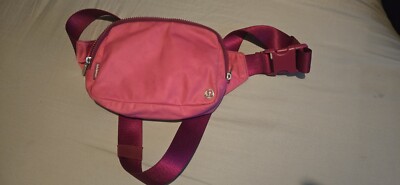 Lululemon Everywhere Belt Bag Sonic Pink Unisex 1 Trending Gift - Fast Ship