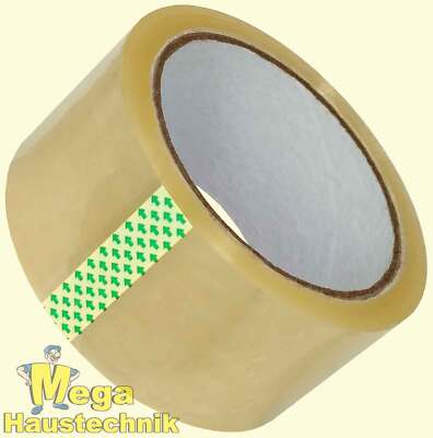 PANDRI Packband – 18 Rollen, Transparent, 4,8 Cm X 60 M, Insgesamt 1170 Meter