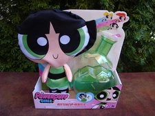 Cartoon Network Power Puff Girls Buttercup Puff Out Plush Doll- Spin Master NEW