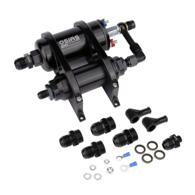 380LPH UNIVERSAL FUEL PUMP w/ BRACKET KIT & FILTER AN8 fits 044 0580254044