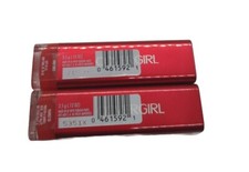 Lot Of 2 Covergirl Colorlicious Lipstick 295 Succulent Cherry Lip Color .12 Oz.