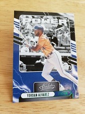 Yordan Alvarez (Green Foil) 2021 Panini Absolute Parallel Power Baseball PO-14