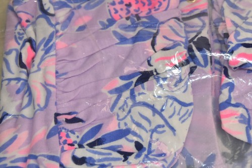 NEW Lilly Pulitzer GIRLS KALLIMA ROMPER Light Lilac Trunks In The Air M L XL - Picture 7 of 11