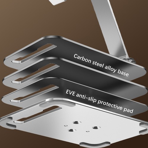 Desktop Tablet Holder Table Cell Foldable 360Rotating Support Phone Holder Stand - Photo 9 sur 14