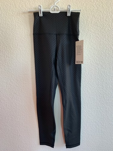 lululemon align lattice work emboss black
