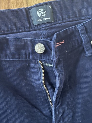 Paul Smith Cordhose schlank Größe 34 - Bild 2 von 4