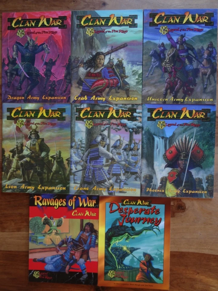 Clan War - Legend of the Five Rings - near Mint (AEG, WOTC) - Bild 1 von 1