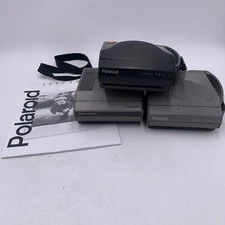 Lot (3) Polaroid Spectra Camera Spectra Systems Spectra SE Spectra 2 ALLUntested