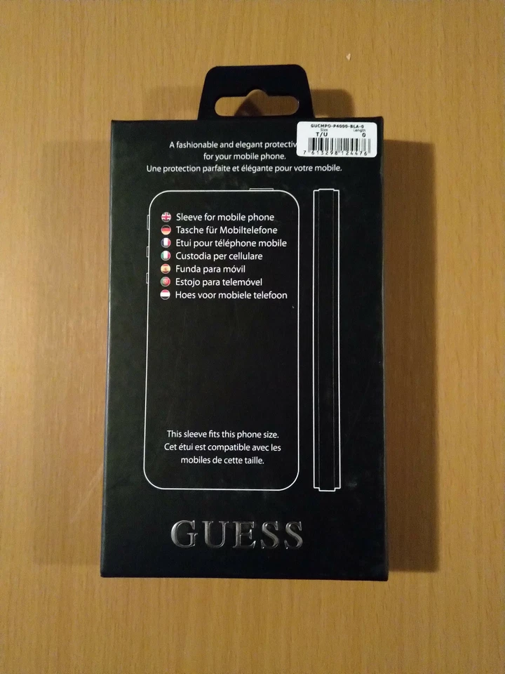 COVER GUESS IPHON 4/4S -  I PHONE 3 SAMSUNG GALAXY ACE ACCESSORI porta documenti - Immagine 2 di 2