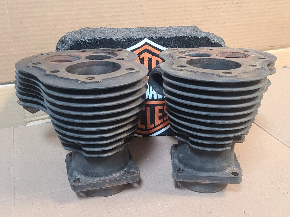 Harley-Davidson Flathead WL RL 1936-73 CILINDROS OEM 120-36 Foto 2 de 4
