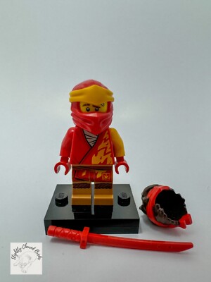 Lego Ninjago Kai (Helmet,Hair,Red Sword) Minifigure (njo739) Core Series 71767 